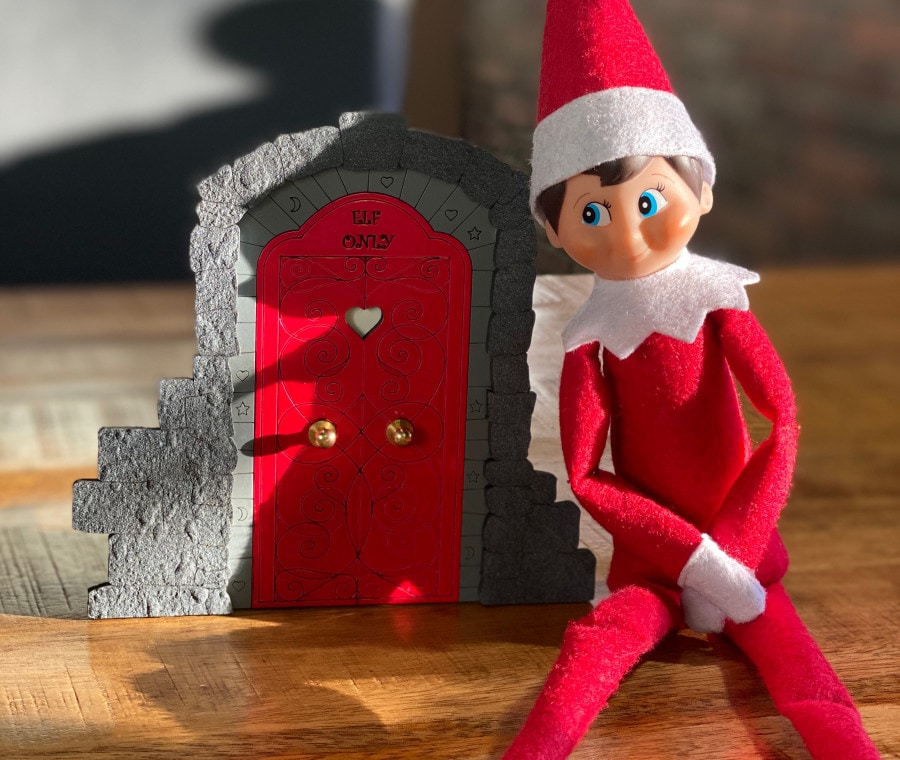 Elf on the shelf. L’elfo di Natale.