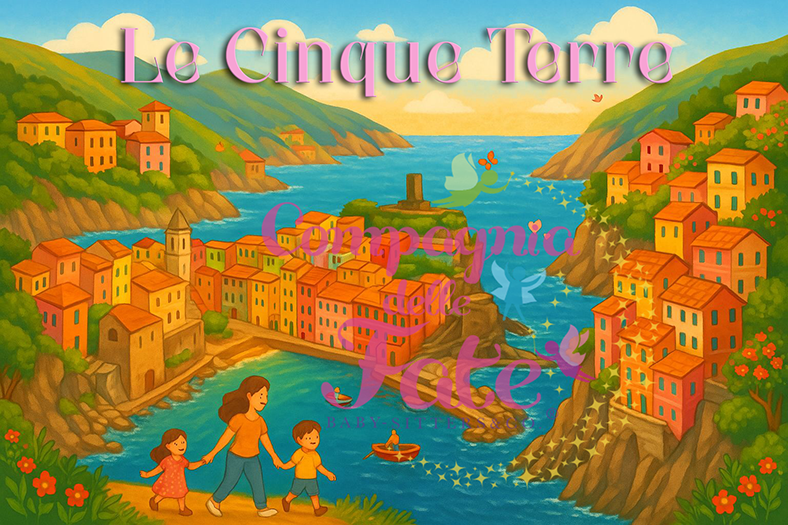 Bimbi in viaggio-Le cinque Terre.