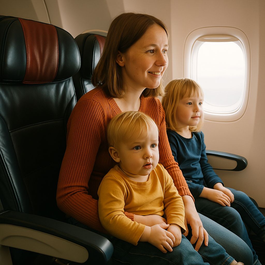 Viaggiare con bambini in aereo: tutto quello che bisogna sapere