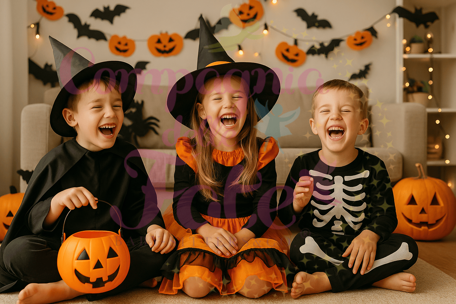 Halloween Mini-shooting in casa: idee per fotografare momenti indimenticabili con i bambini.